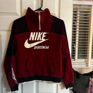 Nike Burgundy Sportswear Jacket